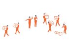 The sound which is the minimum number of people and is maximum.